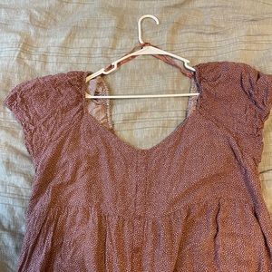 XXL Wild Fable Puff-Sleeve Babydoll Dress